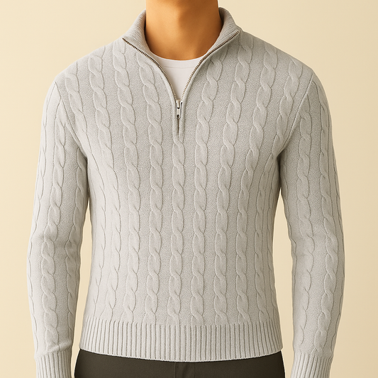 Weston LA | Zip turtleneck