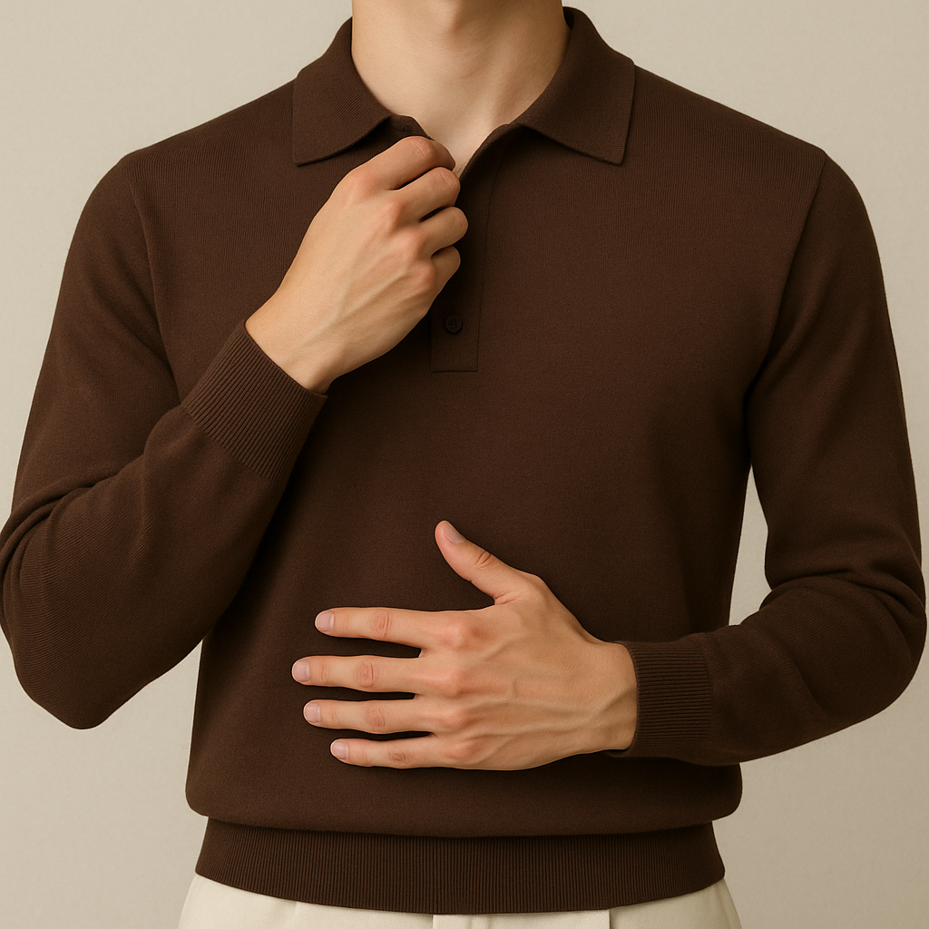 George zip polo