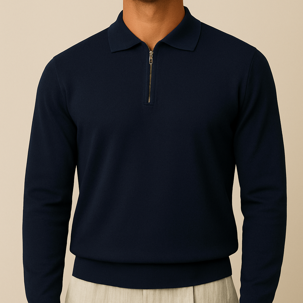 George zip polo