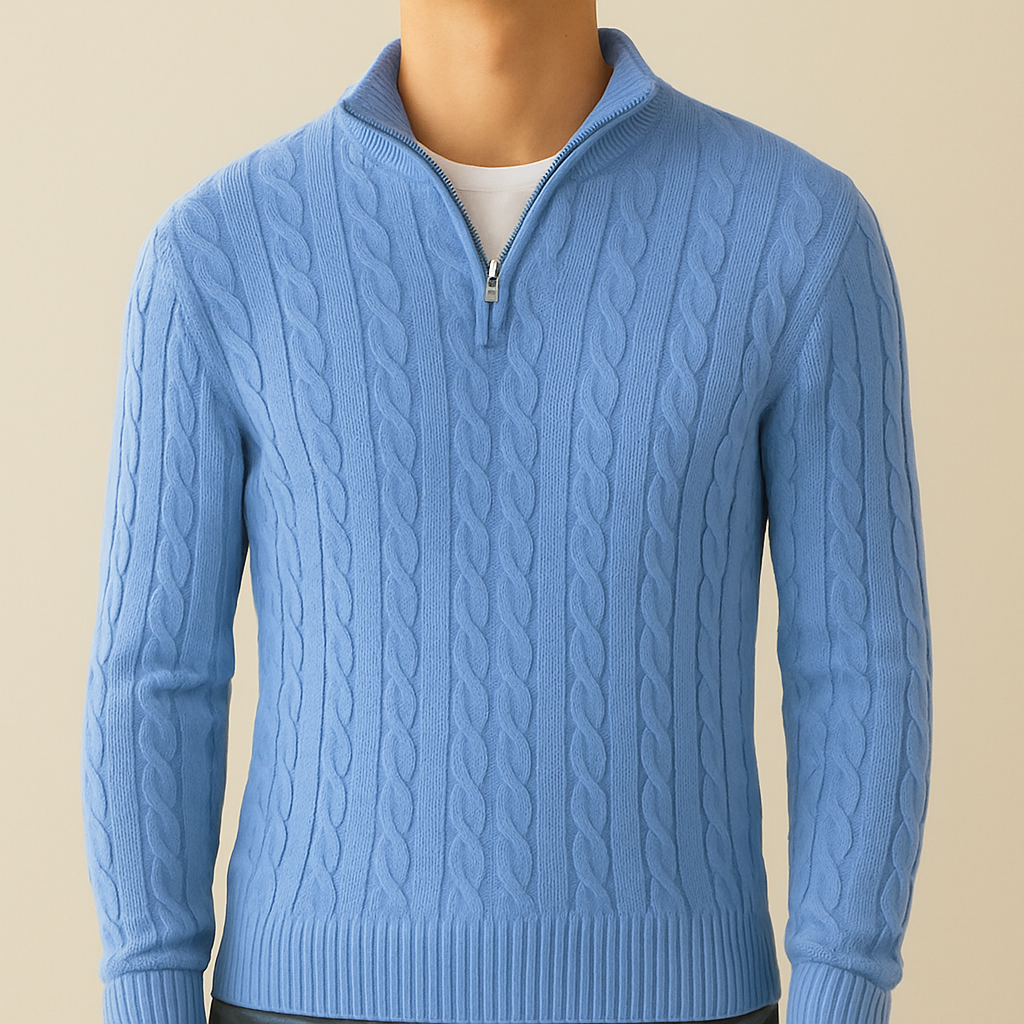 Weston LA | Zip turtleneck
