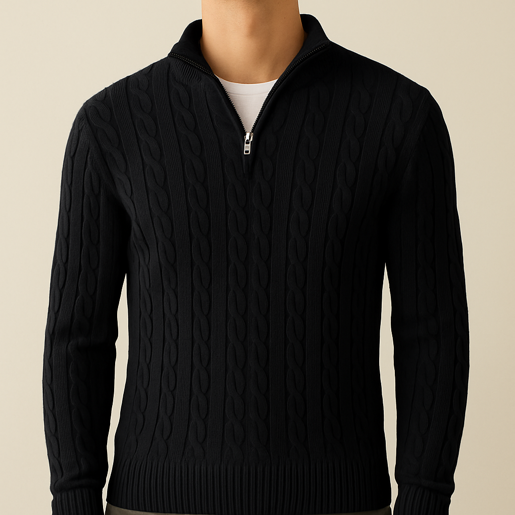 Weston LA | Zip turtleneck