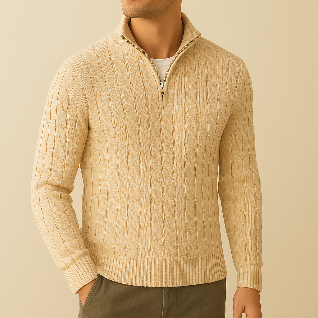 Weston LA | Zip turtleneck