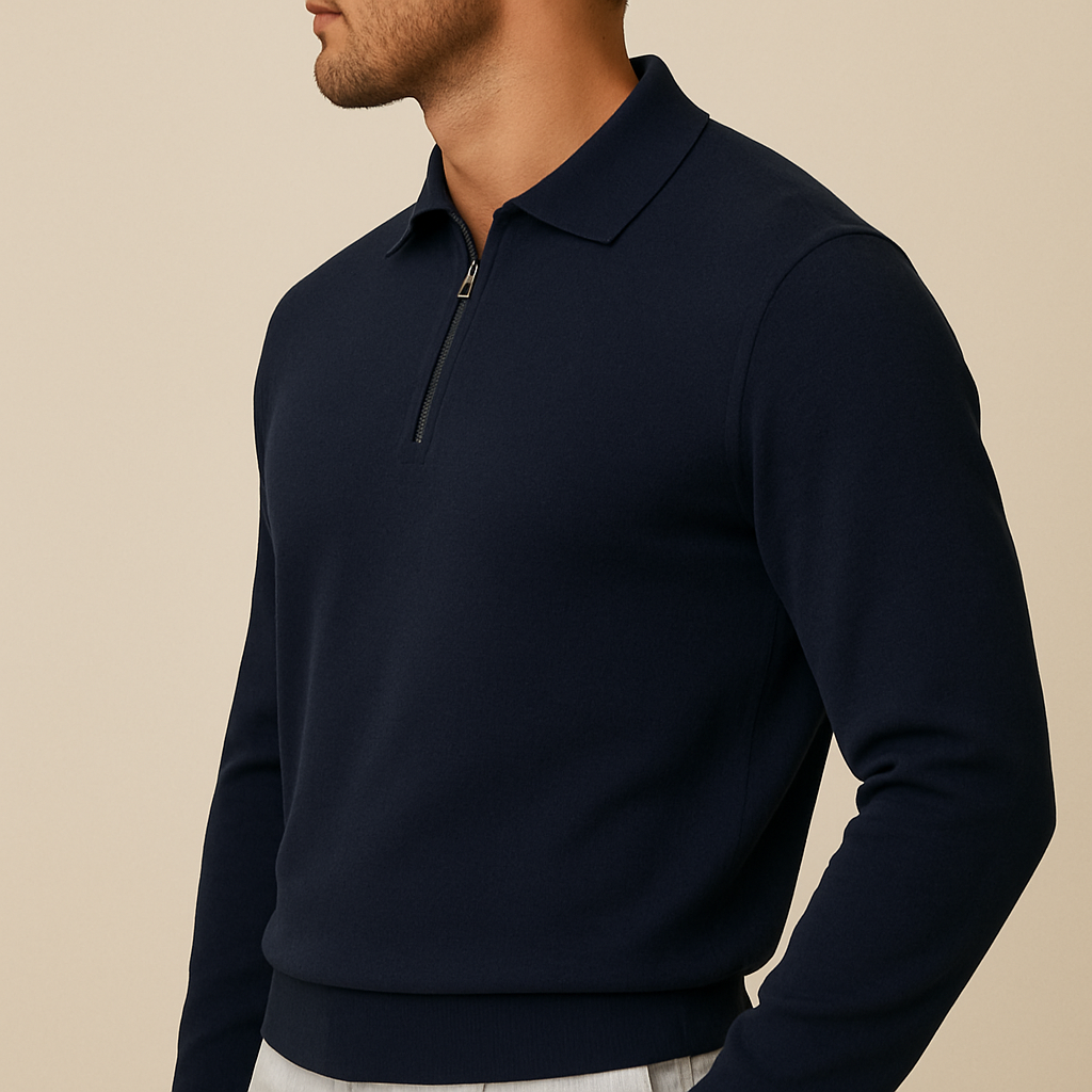 George zip polo